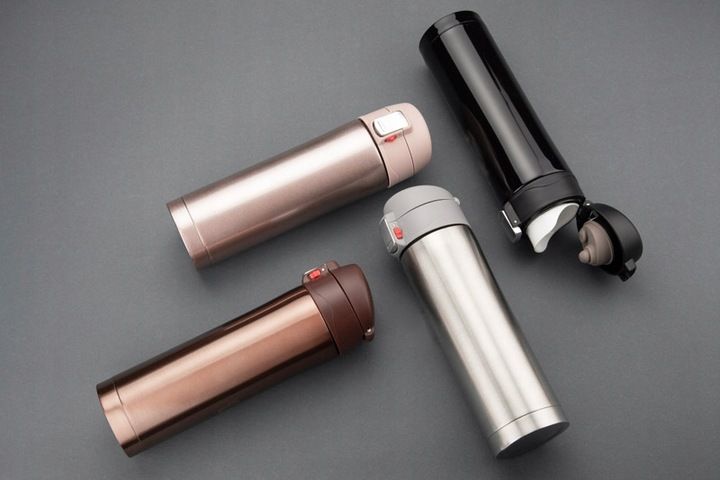 Termos Kubek Termiczny LOCK 440 ml Czarny zdjęcie 13