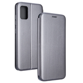 beline etui book magnetic samsung m51stalowy/steel