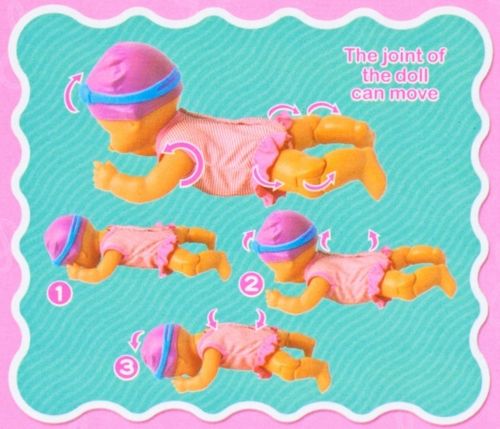 LALKA BOBAS PŁYWAJĄCA DO KĄPIELI RUCHOME STAWY WODOODPORNA DO WODY na Arena.pl