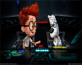 Puzzle Pan Peabody i Sherman