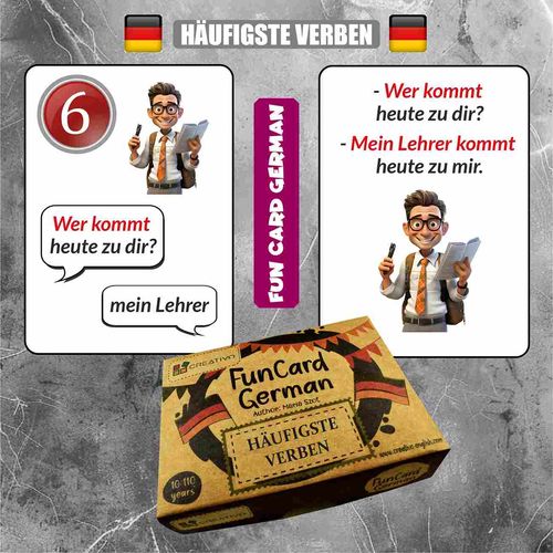Fun Card German. Häufigste Verben na Arena.pl
