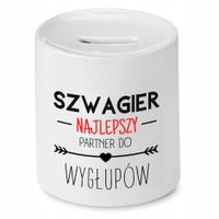 Dla Szwagra Skarbonka Marketing Prezent Z Nadrukiem Ze Zdjęciem