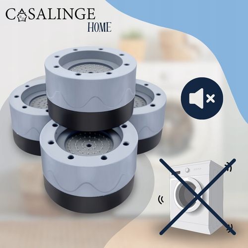 MATA ANTYWIBRACYJNA POD PRALKĘ ZMYWARKĘ GUMA PODKŁADKI ANTYWIBRACYJNE SZARE na Arena.pl