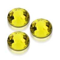 50x Swarovski Ozdoba do paznokci Cyrkonie SS10 249 Citrine