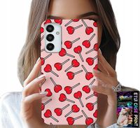 ETUI DO SAMSUNG GALAXY M23 - KOBIECE, MODNE WZORY LIZAKI W SERCA CASE