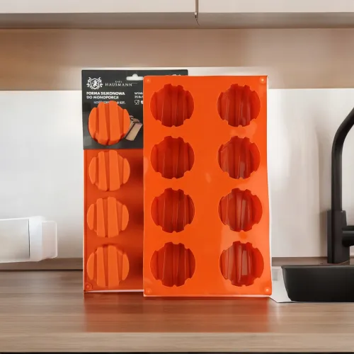 FORMA SILIKONOWA MONOPORCJE DO BABECZEK 17x29,5 CM 8SZT DESERY 3D MUSY na Arena.pl