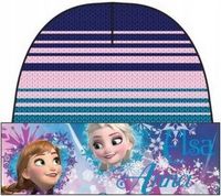 Czapka zimowa Kraina Lodu 52 niebieska