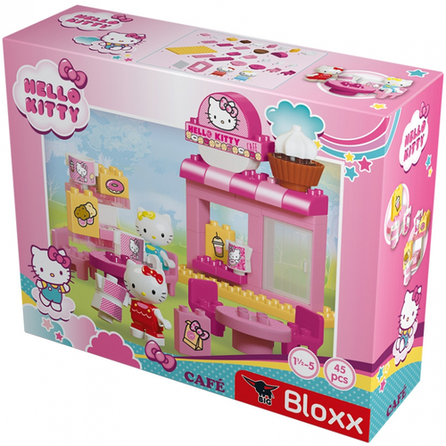 Klocki Big Bloxx Hello Kitty Kawiarnia + 2 figurki 45 elem. na Arena.pl