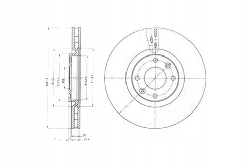 TARCZA HAM PRZOD 302X26 V na Arena.pl