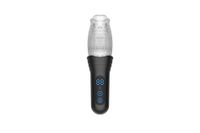 rotating vibration and thrusting masturbator