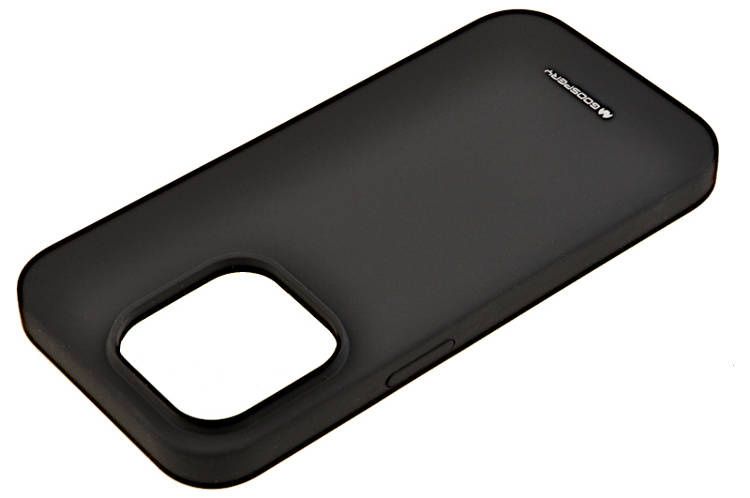 Etui Mercury Goospery Silicone do Apple iPhone 14 Plus czarny zdjęcie 2