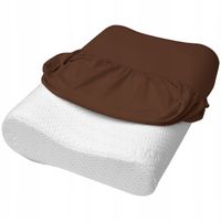 POSZEWKA NA PODUSZKĘ ORTOPEDYCZNĄ PROFILOWANĄ MEMORY UNIWERSALNA BRĄZOWA