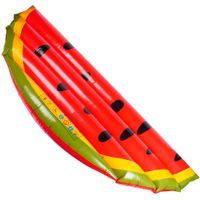 Materac Dmuchany Plażowy do Pływania Arbuz na Basen Wodę Plaże 174x58x13 cm