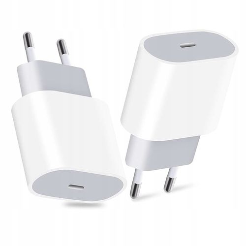 SZYBKA ŁADOWARKA DO IPHONE KOSTKA 20W + KABEL 1M / USB-C - IPHONE LIGHTING na Arena.pl