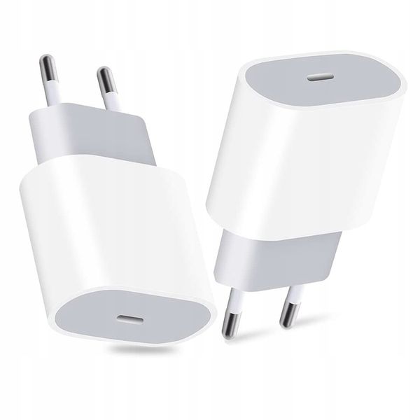 SZYBKA ŁADOWARKA DO IPHONE KOSTKA 20W + KABEL 1M / USB-C - IPHONE LIGHTING zdjęcie 8