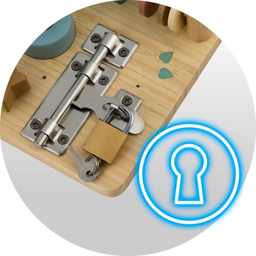 Drewniana tablica sensoryczna NK-859 Nukido na Arena.pl