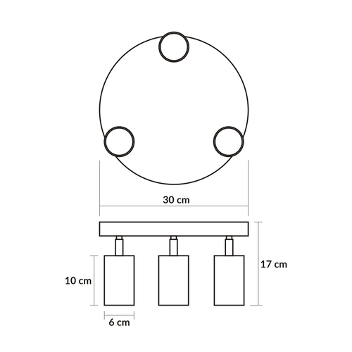 NOWOCZESNE LAMPY WISZĄCE LOFT ROLLER 3P 05/3PC na Arena.pl