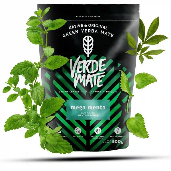 Verde Mate Green Mega Menta 0,5 kg zdjęcie 4