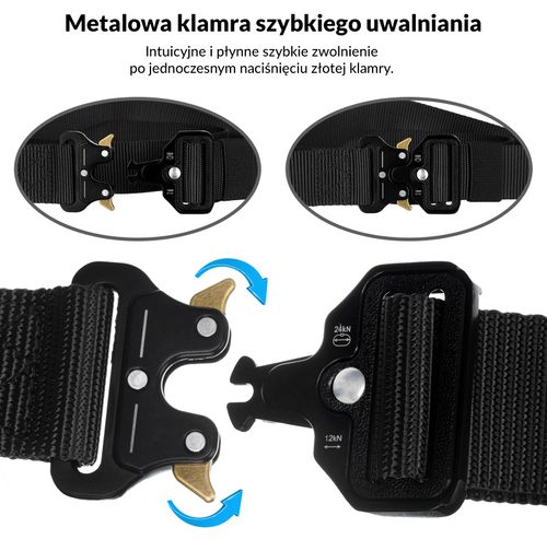 pasek parciany bl159-9253 black na Arena.pl