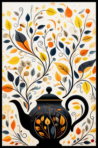 Plakat 53x81cm Jesienna Melodia zdjęcie 2