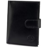 portfel męski skórzany arturo 123a - czarny