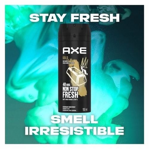 AXE GOLD Deodorant Body Spray 150ml. 48H na Arena.pl