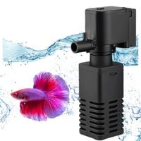 FILTR WEWNĘTRZNY PROFESJONLANY DO AKWARIUM POMPKA GĄBKOWY 4W 400L/h