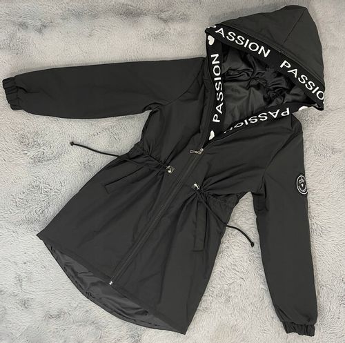 ASYMETRYCZNA PARKA kurtka Z KAPTUREM 4 KOLORY XS na Arena.pl