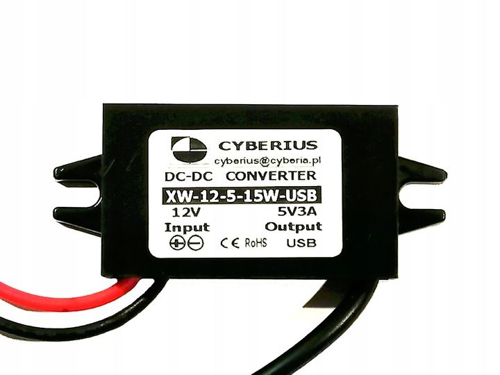ładowarka samochodowa - przetwornica 2x5V/3A USB zdjęcie 8