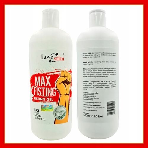 MAX FISTING 500ml ŻEL DO FISTINGU ANAL I WAGINAL na Arena.pl