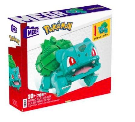 Klocki Mega Pokemon Duży Bulbasaur na Arena.pl