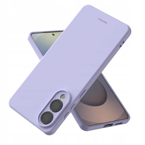 Spacecase Silicone Case 3.0 Galaxy S25 Edge Light Purple zdjęcie 10