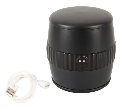 40 years donut czarny - kompaktowa maszyna intymna z 12 trybami wibracji na Arena.pl