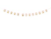 Baner Happy Birthday kotek z kokardką, 280 cm