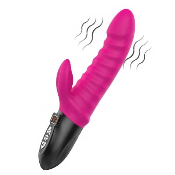 Mocny I Gruby Wibrator Podgrzewany Z Lcd zdjęcie 4