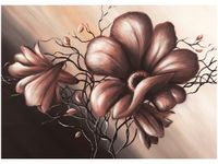 50X70CM DALIOWA KONIECZNOŚĆ OBRAZ POKOJU DREWNINE