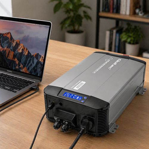 Qoltec Przetwornica 12V/230V 3000W UPS na Arena.pl