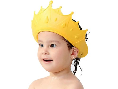 Rondo kąpielowe do mycia włosów głowy dla dzieci daszek korona dziecka na Arena.pl