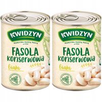 Kwidzyn Fasola biała 400 g x 2 sztuk