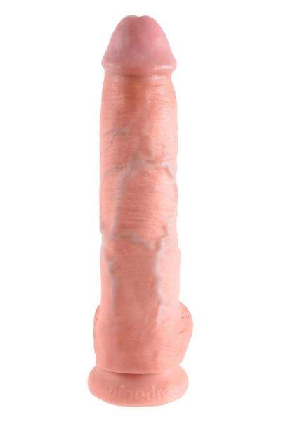 King Cock 10 Inch Cock With Balls Light zdjęcie 4
