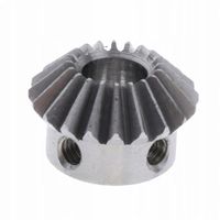 1:1 Przekładnia ukosowa 1 moduł 20 ID= mm 4x 8mm Otwór M4x2 Stal