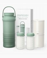 Momcozy Schładzacz do Mleka Matki 628 ml, 2 Butelki, Chłodzenie, Podróżny