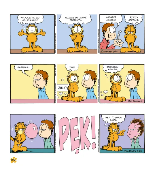 Garfield. Tłusty koci trójpak. Tom 16 zdjęcie 3