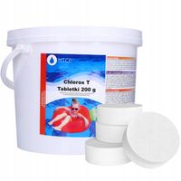 2 x Chlor do basenu 3kg 200g tabletki do basenu chemia basenowa do jacuzzi