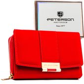 portfel damski eko ptn 0015-ji-9419 red