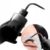 BUTELKA TRYSKAWKA BUTELECZKA DO MYCIA RZĘS 250 ml CZARNA