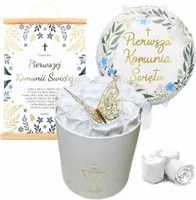 WYJĄTKOWY Zestaw Prezentowy dla Dziewczynki Córki Prezent na Komunię Świętą