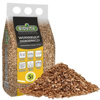 BIOVITA WERMIKULIT OGRODNICZY NATURALNY 1-5MM 5L DODATEK DO PODŁOŻA ZIEMI