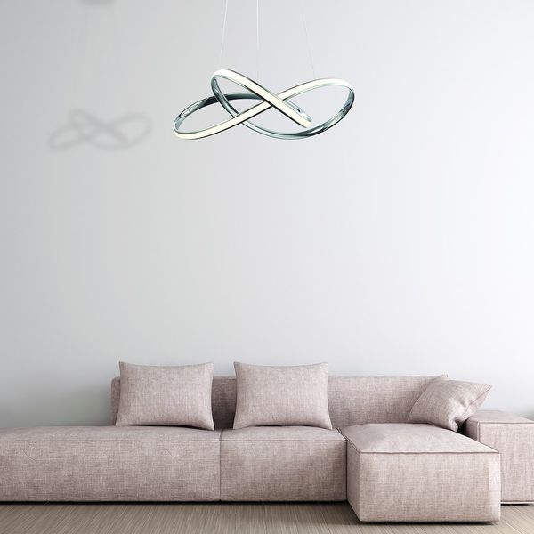 LAMPA WISZĄCA CAPPIO CHROME 36W LED zdjęcie 6