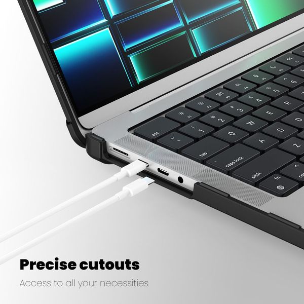 tech-protect smartshell pro macbook pro 14 m1 / m2 / m3 / m4 / m5 zdjęcie 6